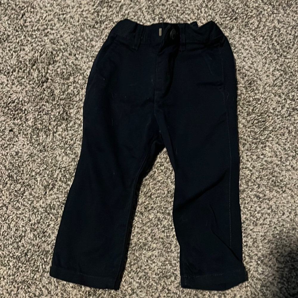 Navy trousers!